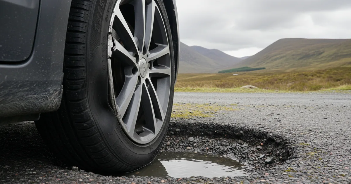 Pothole Tyre Damage: What to Check First