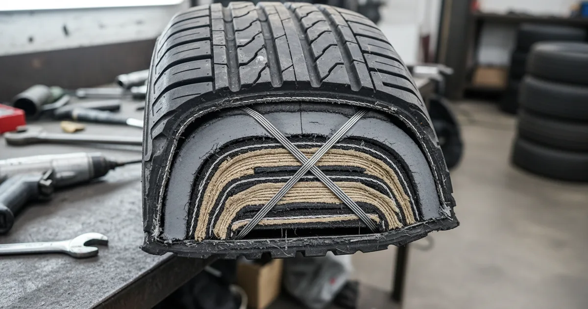What Is Actually in a Modern Tyre